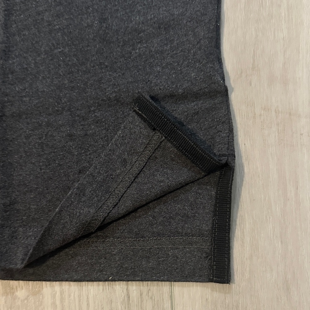 Men’s Carhartt Heathered Charcoal Cotton Pocketed Short Sleeve Tee - Picture 8 of 10